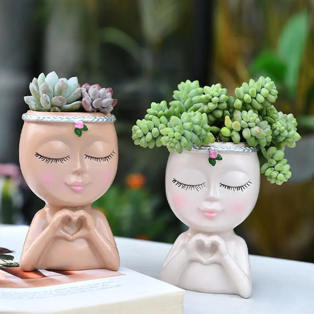 Heart Hands Planter