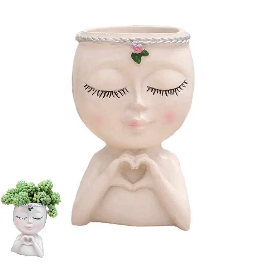 Heart Hands Planter