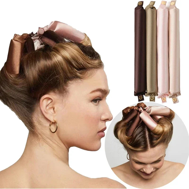 Overnight Satin Curl Set