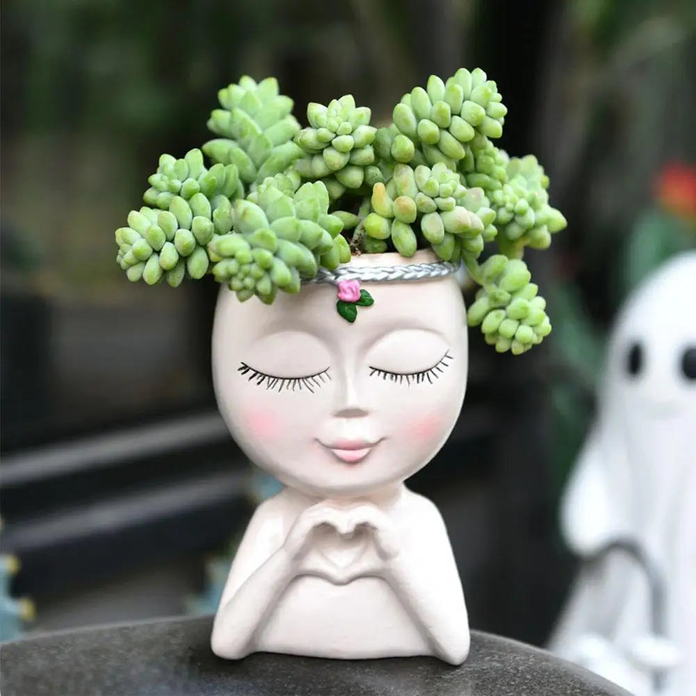 Heart Hands Planter
