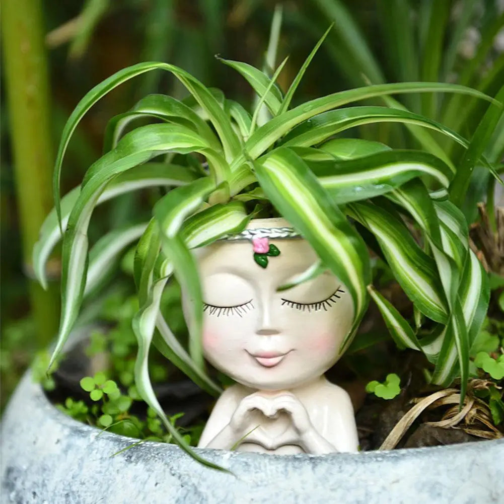 Heart Hands Planter