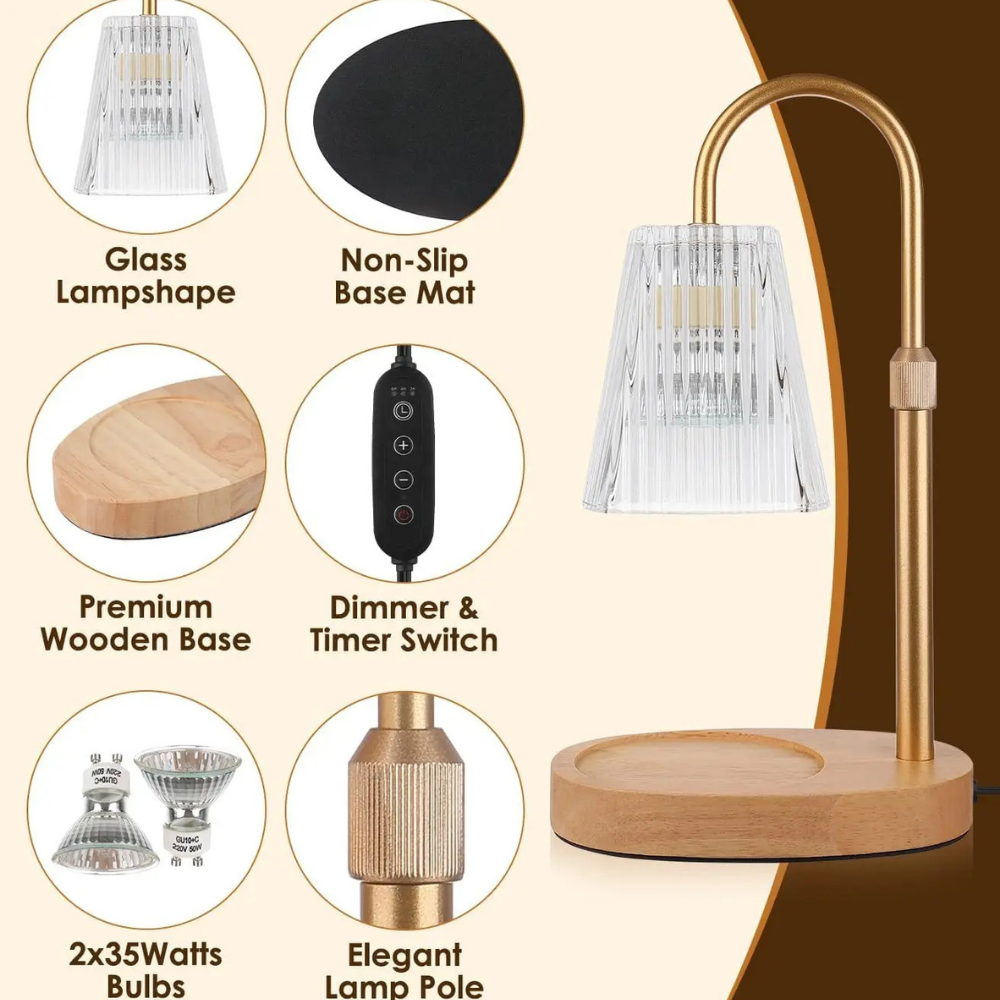 Cozy Candle Warmer Lamp